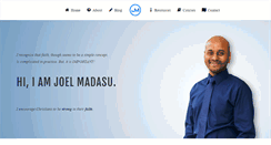 Desktop Screenshot of joelmadasu.com