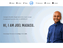 Tablet Screenshot of joelmadasu.com